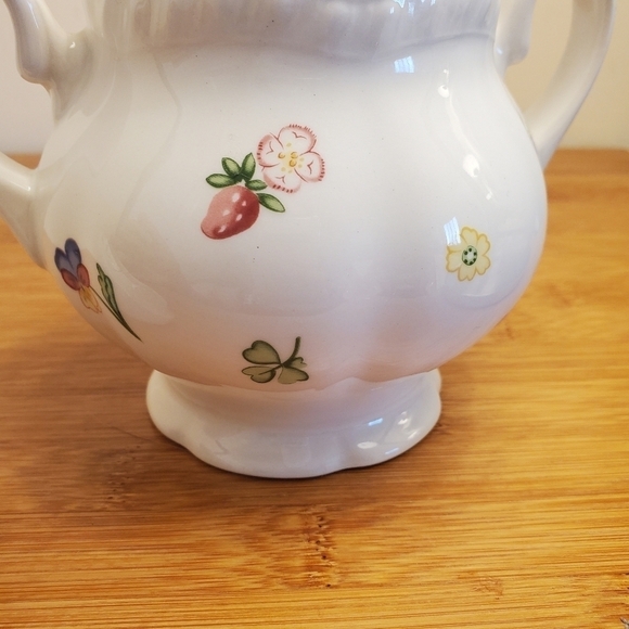 VINTAGE JOHNSON BROS/ENGLAND ROSE SUGAR EXCELLENT - Picture 5 of 8